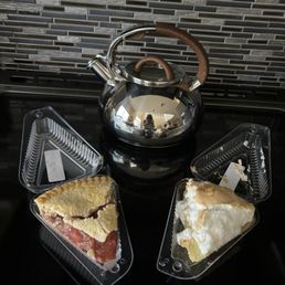 Strawberry Rhubard and Lemon Meringue Strawberry Rhubard and Lemon Meringue