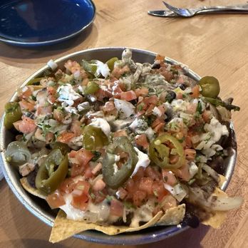 Taco Bravo - Bravo Nachos with black beans - Mexican Near Me - Timonium, Maryland