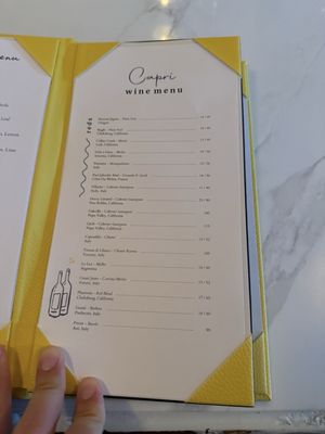Menu photo 4 Capri Philadelphia, PA