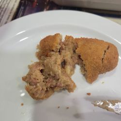 Ham potato ball