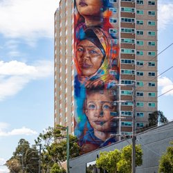 Coastline Adventures - Melbourne Street Art by Adnate