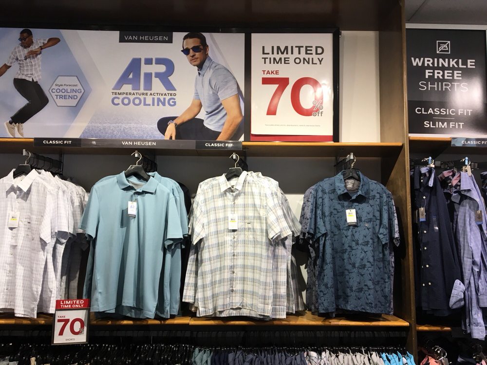 van heusen outlet store near me