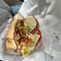 South Side Subs & Groceries - My husbands Italian after adding relish