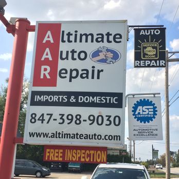 Altimate Auto Repair - Business Sign - Auto Repair Near Me - Arlington Heights, Illinois Altimate Auto Repair - Business Sign - Auto Repair Near Me - Arlington Heights, Illinois