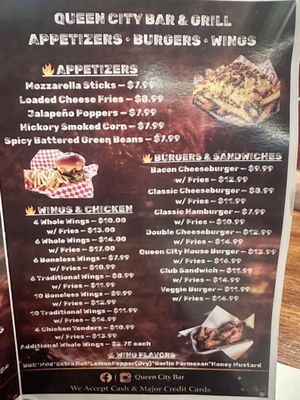 Menu photo 1 Queen City Bar and Grill Selma, AL Menu photo 1 Queen City Bar and Grill Selma, AL
