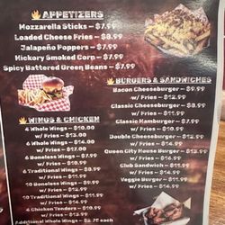 Queen City Bar and Grill - Daily menu! We can't wait to go back and try more of their delicious food.