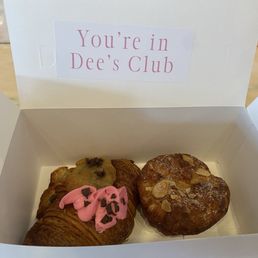 Cookie Dough Croissant & Almond Croissant Cookie Dough Croissant & Almond Croissant