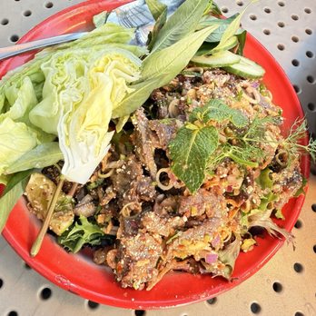 Farmhouse Kitchen Thai Cuisine - Larb salad - Thai Near Me - Berkeley, California