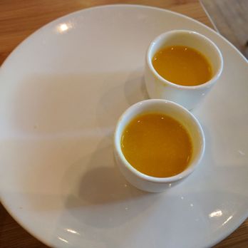 David's Dumpling & Noodle Bar - Carrot ginger soup (free) - Chinese Near Me - Raleigh, North Carolina David's Dumpling & Noodle Bar - Carrot ginger soup (free) - Chinese Near Me - Raleigh, North Carolina
