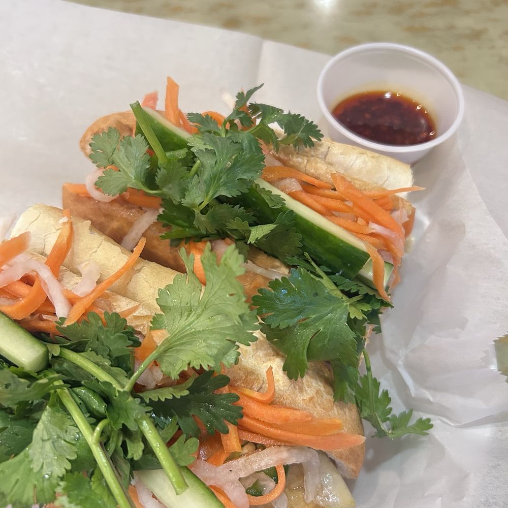 Mi La Cay - Tofu banh mì , hot sauce on the side - Vietnamese Near Me - Silver Spring, Maryland Mi La Cay - Tofu banh mì , hot sauce on the side - Vietnamese Near Me - Silver Spring, Maryland