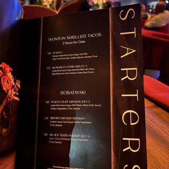 Three Thirty Three - Starter menu! - Steakhouses Near Me - Tempe, Arizona