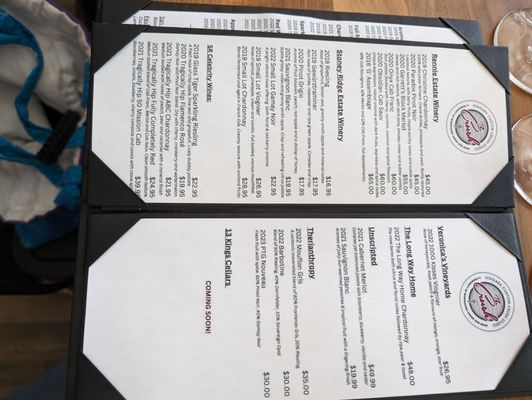 Menu photo 1 Niagara Custom Crush Studio Vineland, ON Menu photo 1 Niagara Custom Crush Studio Vineland, ON