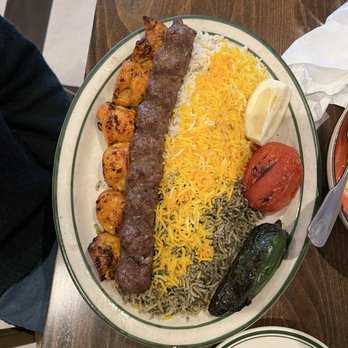 Kabul House - Combination Platter - Afghan Near Me - Evanston, Illinois