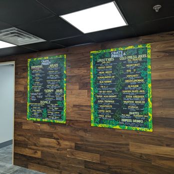 Crate & Press Juice Bar - menu - Juice Bars & Smoothies Near Me - Philadelphia, Pennsylvania Crate & Press Juice Bar - menu - Juice Bars & Smoothies Near Me - Philadelphia, Pennsylvania