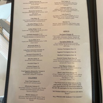 Charred Brick Oven - Menu - Pizza Near Me - Seaford, New York Charred Brick Oven - Menu - Pizza Near Me - Seaford, New York