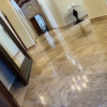 Flooring Concepts Clean And Seal - Travertine honing - Carpet Cleaning Near Me