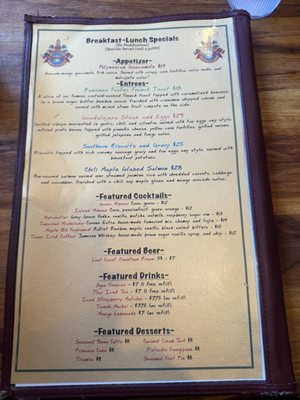 Menu photo 1 Tower Cafe Sacramento, CA
