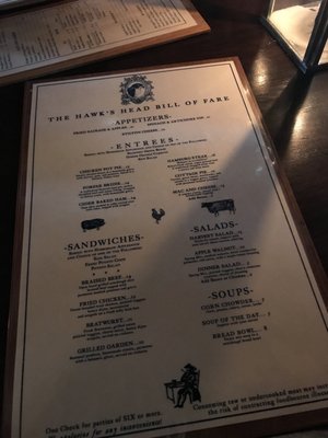 Menu photo 3 The Hawk's Head Yucaipa, CA
