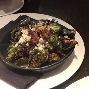 CIRCA at Clarendon - Black and Blue brussel sprouts - New American Near Me - Arlington, Virginia CIRCA at Clarendon - Black and Blue brussel sprouts - New American Near Me - Arlington, Virginia