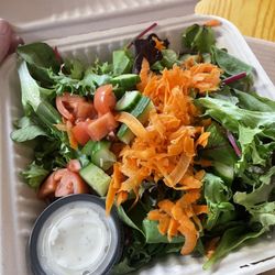 Parker Pie Company - Garden Salad (fresh and huge and delicious!)