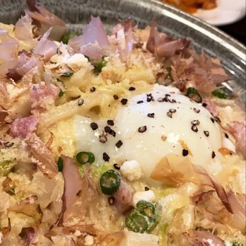 Ishin Udon - Carbonara Udon - Japanese Near Me - Houston, Texas Ishin Udon - Carbonara Udon - Japanese Near Me - Houston, Texas