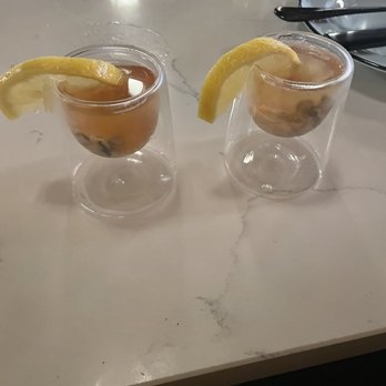 Plank Provisions - Oyster shooters - Seafood Near Me - Austin, Texas