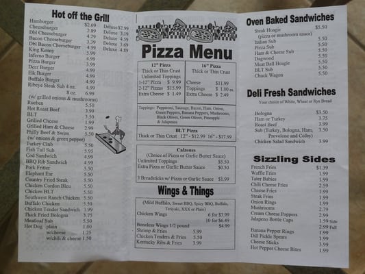 Menu photo 8 B & B Carryout Waynesville, OH Menu photo 8 B & B Carryout Waynesville, OH