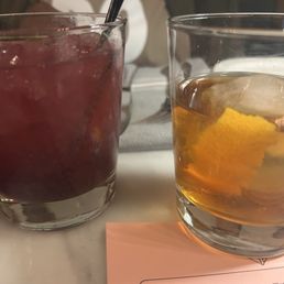 Old fashioned and mule Old fashioned and mule