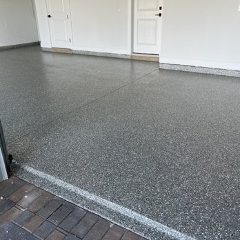 Velasquez Decorative Flooring - Two car garage - Flooring Near Me - Stuart, Florida Velasquez Decorative Flooring - Two car garage - Flooring Near Me - Stuart, Florida