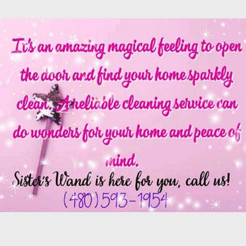 Sister's Wand Cleaning - Home Cleaning Near Me