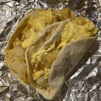 Taco Aranda - Potato and egg tacos - Mexican Near Me - Austin, Texas