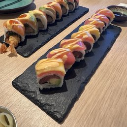 Mango Salmon Roll (8pcs) Spicy Tuna Crunch (8pcs) Mango Salmon Roll (8pcs) Spicy Tuna Crunch (8pcs)