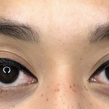 Microblade Studio - Brows healed 4 weeks after session 1 - Permanent Makeup Near Me - Bellevue, Washington