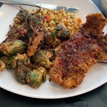 DelMonaco Winery - Coconut grouper, spicy corn, brussel sprouts - Venues & Event Spaces Near Me - Baxter, Tennessee DelMonaco Winery - Coconut grouper, spicy corn, brussel sprouts - Venues & Event Spaces Near Me - Baxter, Tennessee