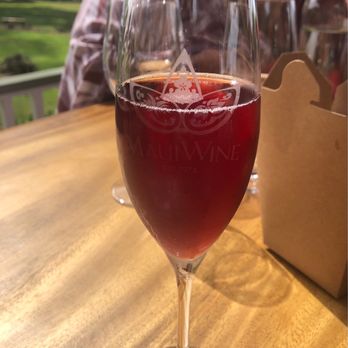 MauiWine - The Lehua Royale cocktail was so ono! - Wineries Near Me - Kula, Hawaii