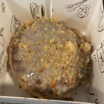 Sidecar Doughnuts & Coffee - Peach cobbler malasada - Donuts Near Me - Pasadena, California Sidecar Doughnuts & Coffee - Peach cobbler malasada - Donuts Near Me - Pasadena, California