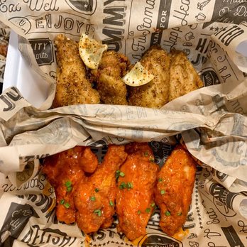 Fat Birds Wing Bar - Lemon pepper and Buffalo - Asian Fusion Near Me - Midland, Texas