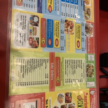 America's Best Wings - Menu - Seafood Near Me - Stafford, Virginia