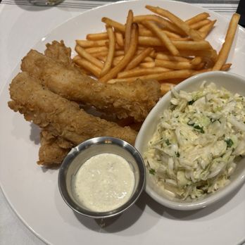 The Bradford Grill - Alaska fish and chips with coleslaw and tartar sauce. - American Near Me - Tulsa, Oklahoma The Bradford Grill - Alaska fish and chips with coleslaw and tartar sauce. - American Near Me - Tulsa, Oklahoma