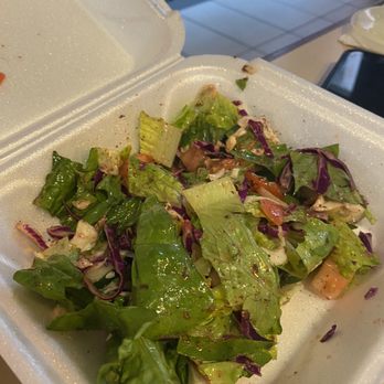 Nasim’s kabab - Salad that came with the kebab entree - Mediterranean Near Me - Mooresville, North Carolina
