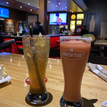 Applebee's Grill + Bar - Long Island and strawberry margarita - American Near Me - Anaheim, California Applebee's Grill + Bar - Long Island and strawberry margarita - American Near Me - Anaheim, California