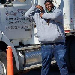 Academy of Truck Driving - Me and my favorite truck Big Bertha