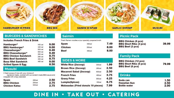 Menu photo 1 Ohana Island Grill Oxford, OH Menu photo 1 Ohana Island Grill Oxford, OH