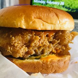 KFC - Spicy chicken sandwich