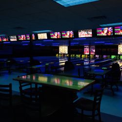 Farmington Lanes - Just installed 3 120" projection TVs.