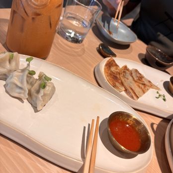 Jiang's Kitchen - Scallion Pancakes and Steamed dumplings... we started eating before I remembered to take a pic. - Dim Sum Near Me - Orlando, Florida Jiang's Kitchen - Scallion Pancakes and Steamed dumplings... we started eating before I remembered to take a pic. - Dim Sum Near Me - Orlando, Florida