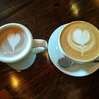Alchemy Coffee - Left: Hot Chocolate ~ Right: Latte - Coffee & Tea Near Me - Markham, Ontario Alchemy Coffee - Left: Hot Chocolate ~ Right: Latte - Coffee & Tea Near Me - Markham, Ontario