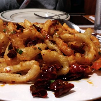 Taipei 101 - Szechuan Spicy Squid - Taiwanese Near Me - Cary, North Carolina