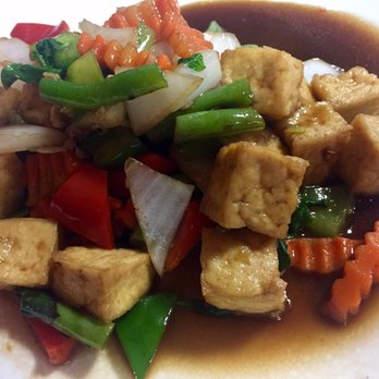 Nana - Delicious spicy basil tofu. - Thai Near Me - Jersey City, New Jersey