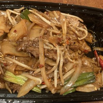 Dumplings & Beyond - Beef Chow Foon. Very flavorful and tasty... also pic is after two servings so lots of food! - Chinese Near Me - Washington, DC, District of Columbia Dumplings & Beyond - Beef Chow Foon. Very flavorful and tasty... also pic is after two servings so lots of food! - Chinese Near Me - Washington, DC, District of Columbia